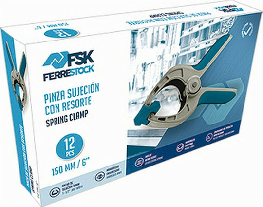 Ferrestock Clește Primăvara cu Deschidere Maximă 65mm