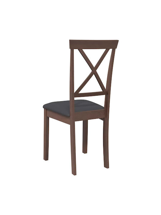Scaune Sala de mese Lemn Maro 2buc 42.5x53.5x94buc