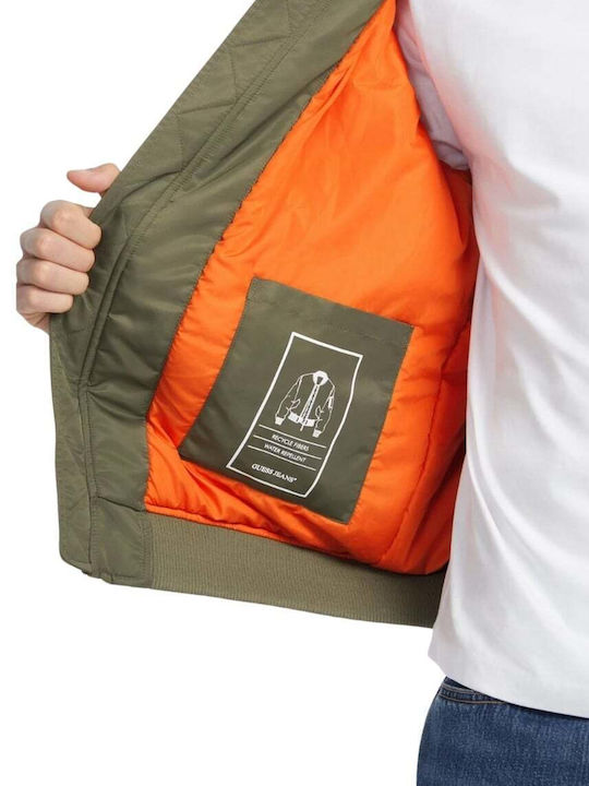 Geacă Iarna Bomber Waterproof Kaki