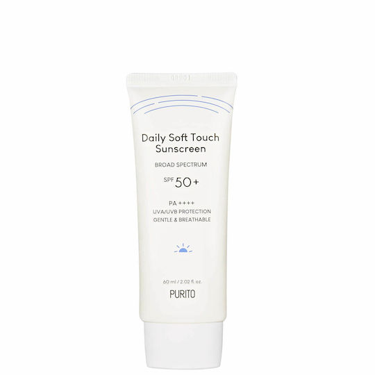 Purito Daily Soft Touch Sunscreen Cream Face SPF50 60ml