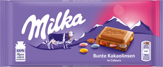 Milka Kakaolinsen Chocolate Milk with Sprinkles & Cocoa 100gr