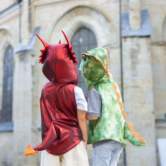 De carnaval Capes Roșie din Metal 1buc