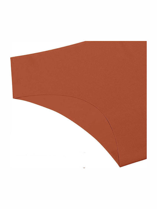 Women's String Seamless Camel Brown