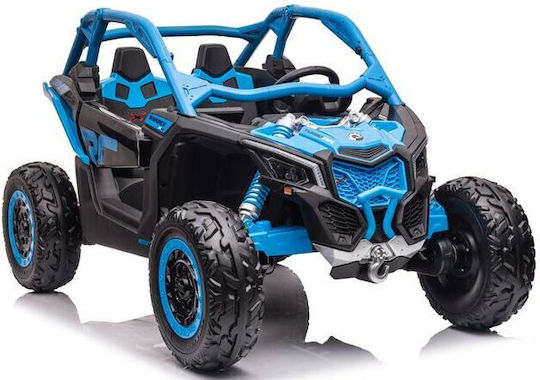 Can Am Maverick UTV Buggy Διθέσιο με Τηλεκοντρόλ Licensed 24 Volt Μπλε