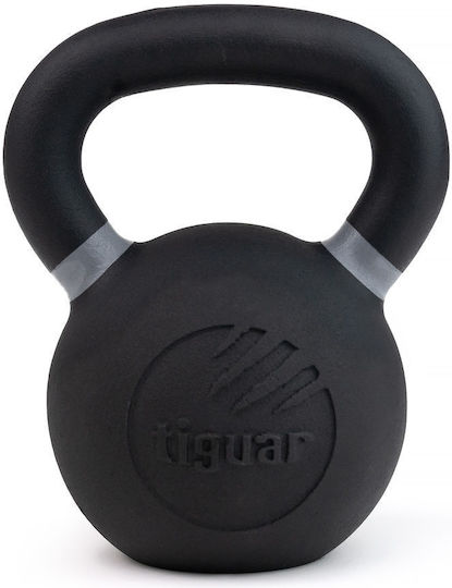 Tiguar Raw V2 Kettlebell din Fontă 20kg Negru