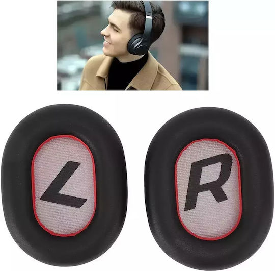 Комплект от 2 черни резервни наушници за Plantronics Backbeat Pro 2 Voyager 8200 UC черни