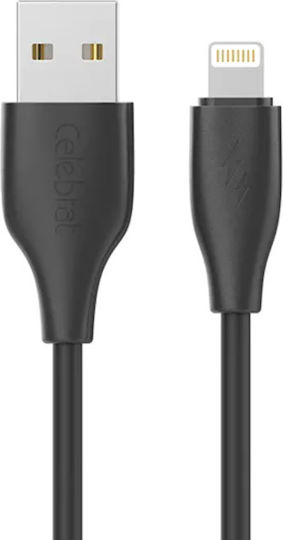 Celebrat USB-A to Lightning Cable 15W Black 1m (CB-31A-L-BK)