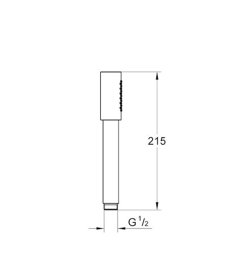 Grohe Sena Stick Τηλέφωνο Ντουζ