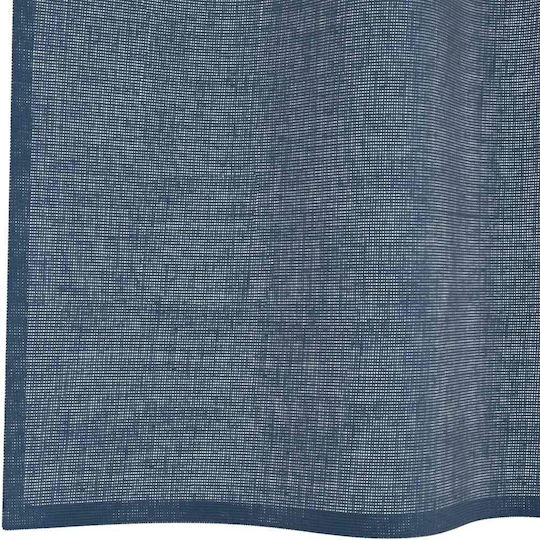 vidaXL Blue Window Curtain Set with Grommets 140x140cm