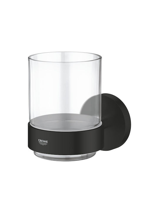 Grohe Essentials Cup Holder Black