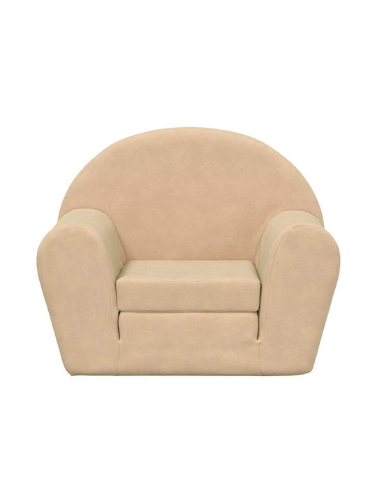 Sessel mit Armlehnen Beige 1Stück
