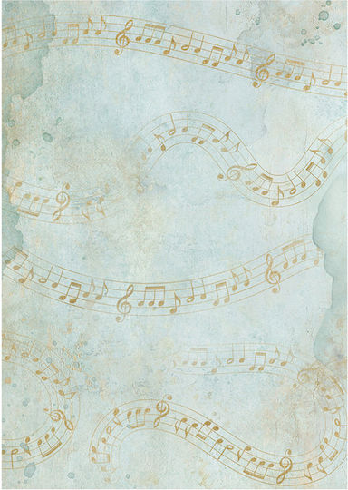 Σετ 8 Ριζόχαρτα Ντεκουπάζ Stamperia 10.5×14.8cm Masquerade