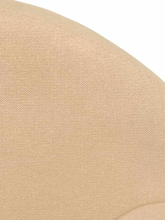 Sessel mit Armlehnen Beige 1Stück