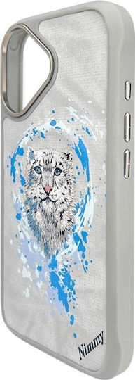 Nimmy Umschlag Rückseite Silikon / Kunststoff Gray (iPhone 16)