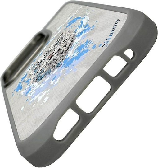 Nimmy Umschlag Rückseite Silikon / Kunststoff Gray (iPhone 17 Pro Max / iPhone 17 Pro / iPhone 16 Pro Max)