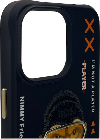 Nimmy Back Cover Silicon / Plastic Impermeabil Negru (iPhone 15 Pro Max)