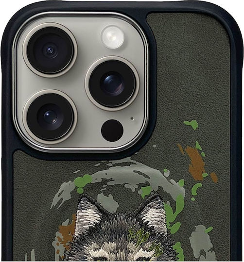 Nimmy Задна корица Силикон / Пластмаса Сив (iPhone 16 Pro)