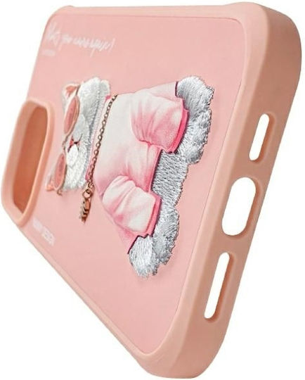 Nimmy Nimmy Handyhüllen Silikon Kunststoff Wasserdicht Rosa Für iPhone 15 Pro Max
