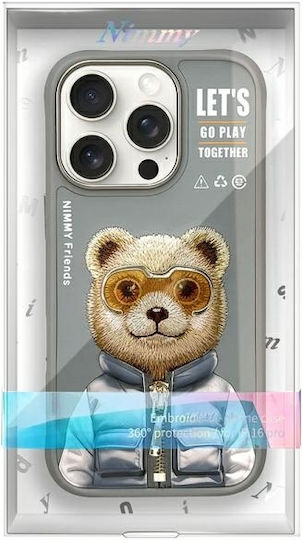 Nimmy Glasses Cool 2.0 Back Cover Plastic / Silicone Waterproof Gray (iPhone 16 Pro Max)