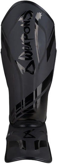 8 Weapons Shin Guards Adults Black