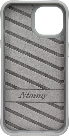 Nimmy Back Cover Σιλικόνης / Πλαστικό Αδιάβροχο Γκρι (iPhone 15)