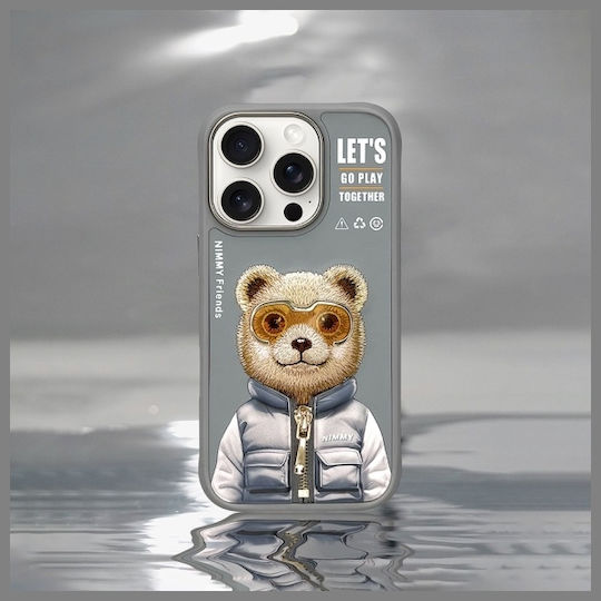 Nimmy Nimmy Handyhüllen Silikon Kunststoff Wasserdicht Bear iPhone 17 Pro / iPhone 16 Pro
