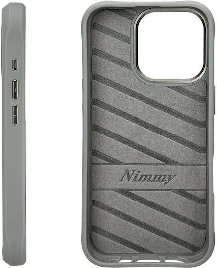 Nimmy Back Cover Silicone Waterproof Gray (iPhone 16 Pro Max)