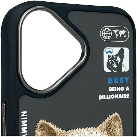 Nimmy Nimmy Handyhüllen Silikon Kunststoff Wasserdicht Rückseite Pug Für iPhone 16