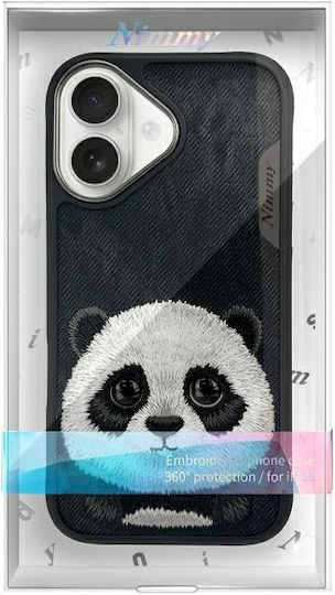Nimmy Big Eyed Back Cover Σιλικόνης / Πλαστικό Αδιάβροχο Panda (iPhone 16)