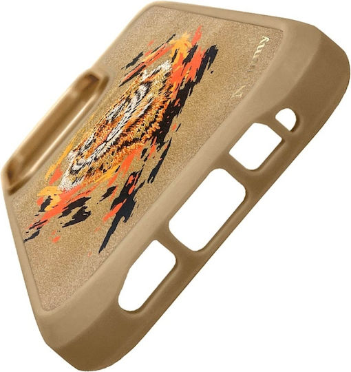 Nimmy Tiger Handyhülle Braun (iPhone 17 Pro / iPhone 16 Pro)
