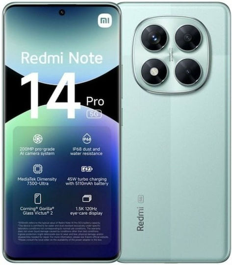 Xiaomi Redmi Note 14 Pro 5G – 12/512GB – Noir – Neuf, Ouvert (jamais Utilisé)