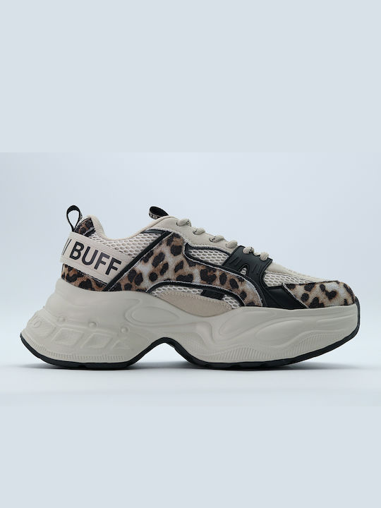 Buffalo Chunky Sneakers Καφέ