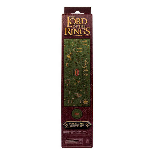 Lord Of The Rings Desk Pad And Coaster Set