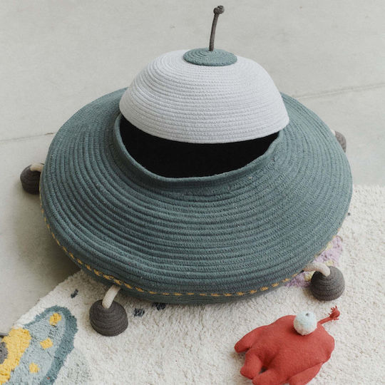 Lorena Canals Kinder Aufbewahrungskorb aus Stoff Gray 62x62x40cm 1Stück