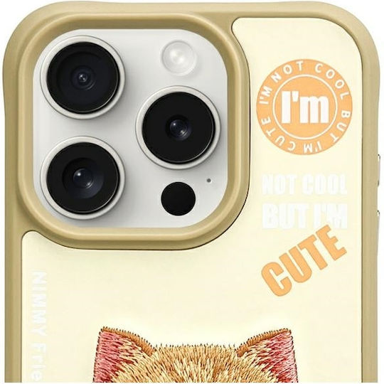 Nimmy Nimmy Handyhüllen Kunststoff Silikon Wasserdicht Khaki Für iPhone 15 Pro Max