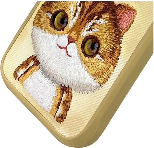 Nimmy Big Eyed Silicone Plastic Waterproof Back Cover Felinae for iPhone 16 Pro Max