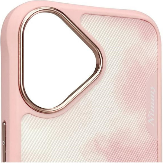 Nimmy Große Augen Rückseite Silikon Kunststoff Wasserdicht Rosa Ragdoll iPhone 16