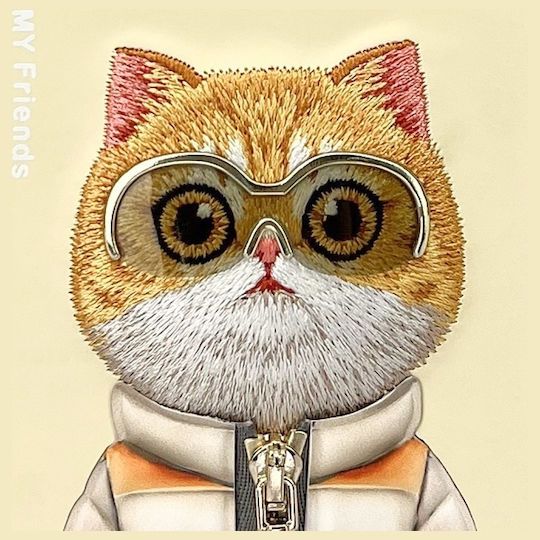 Nimmy Glasses Cool 2.0 Back Cover Σιλικόνης / Πλαστικό Αδιάβροχο Cat (iPhone 16 Pro Max)