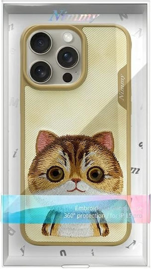 Nimmy Umschlag Rückseite Silikon / Kunststoff Wasserdicht Khaki (iPhone 15 Pro)
