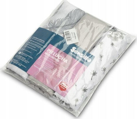 Sensillo Muslin Changing Pads Gray 70x80cm. 3pcs