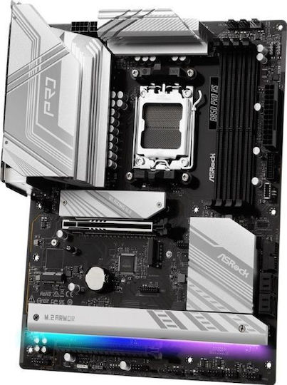 ASRock B850 PRO RS WiFi Motherboard ATX με AMD AM5 Socket 90-MXBQL-A0UAYZ