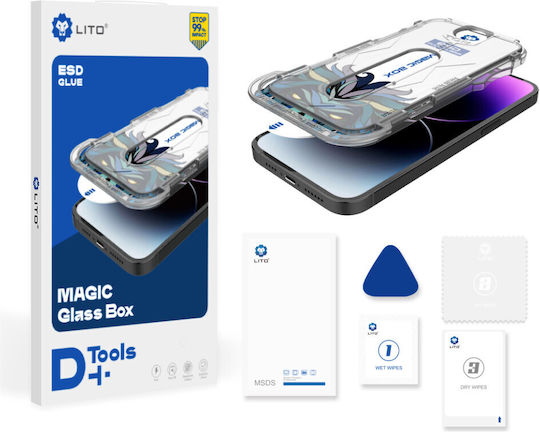 Lito Matt Gehärtetes Glas (iPhone 17 Pro Max / iPhone 17 Pro / iPhone 16 Pro Max)