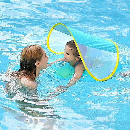 Swimbobo Σωσίβιο Swimtrainer με Σκίαστρο Πράσινο