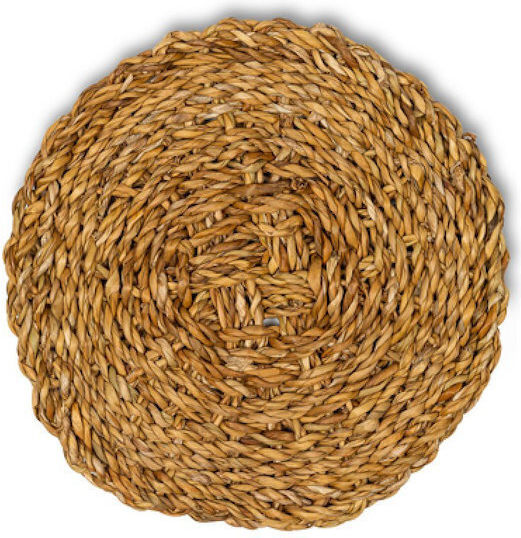 Due esse Platzdeckchen Rund Korbweide Beige 27cm 1Stück