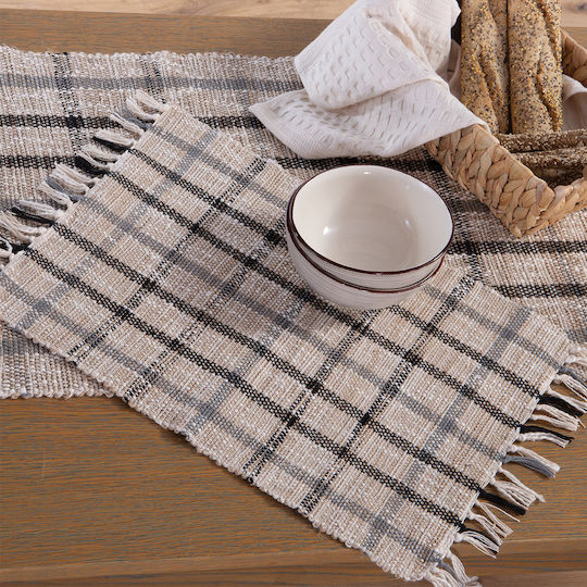 Nef-Nef Homeware Σουπλά Μπεζ 48x33cm