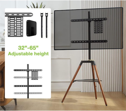 Techly ICA-TR58 TV Mount Floor up to 65" and 32kg