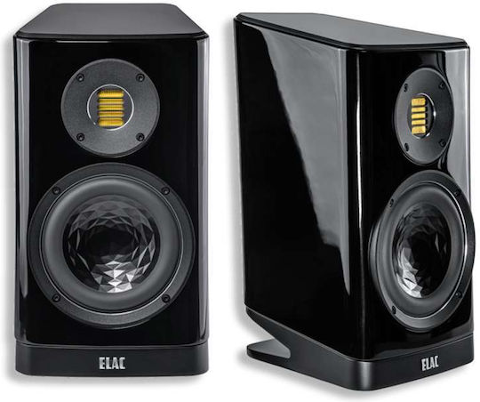 Elac BS 403.2 Ζεύγος Ηχείων Hi-Fi Βιβλιοθήκης 70W 2 Δρόμων Π16.6xΒ27.7xΥ30.8εκ. High Gloss Black