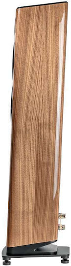 Elac Vela FS407.2 Paar Hi-Fi Lautsprecher Boden 170W Walnut