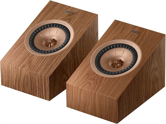 Kef R8 Meta Paar Passive Hi-Fi-Lautsprecher Wandmontiert 150W 2 Wege P17.5xB25.9xH17.4cm Braune