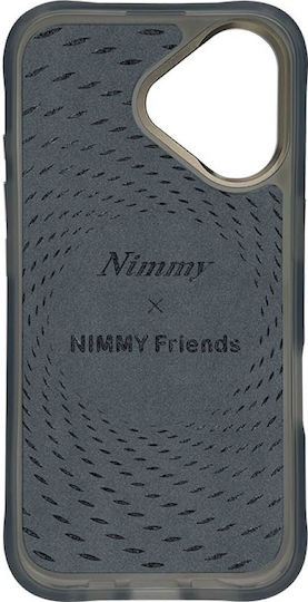Nimmy Back Cover Silicone / Plastic Gray (iPhone 16)
